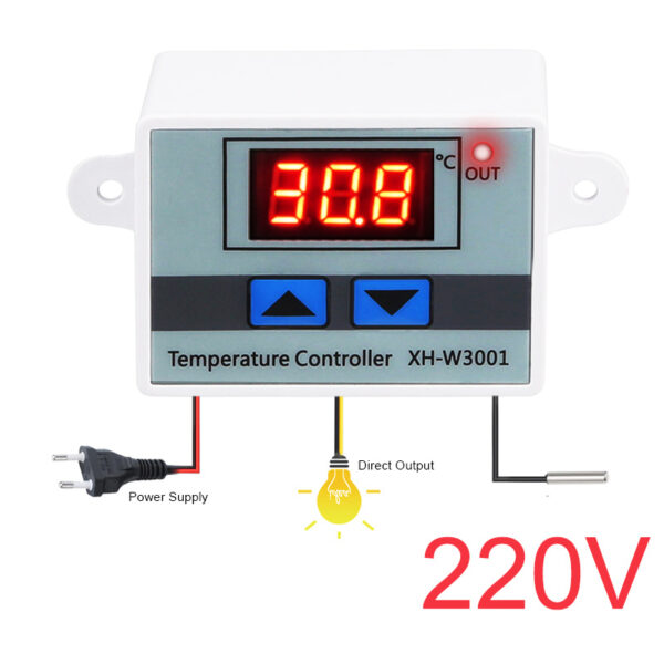 XH- W3001 Temperature Controller for incubator Digital Display AC 220V 1500W একাধিক কোয়ালিটির মধ্যে এটি বেশ ভালো