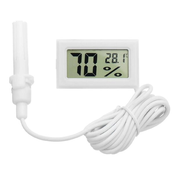 Mini Digital LCD Digital Thermometer Hygrometer incubator Temperature Humidity Meter with Requires Battery